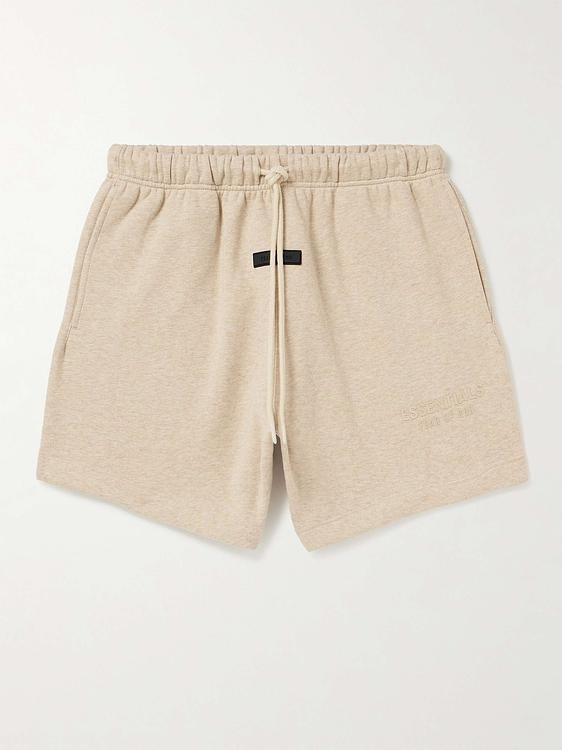 Beige sweatshorts from Fear Of God Essentials