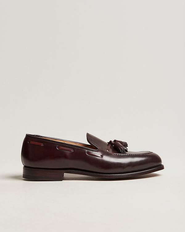 Dark brown loafers from Crockett & Jones