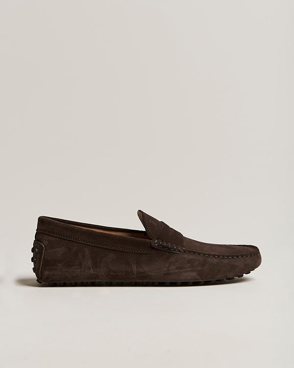 Dark brown loafers from Tod's