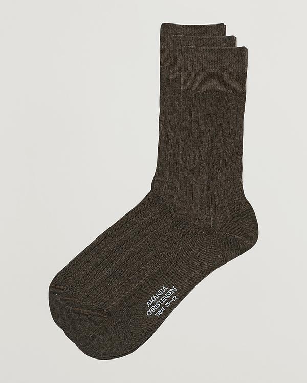 Dark green socks from Amanda Christensen