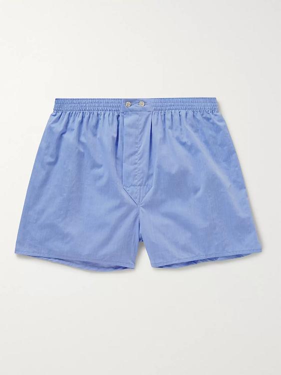 Blue boxer shorts from Derek Rose