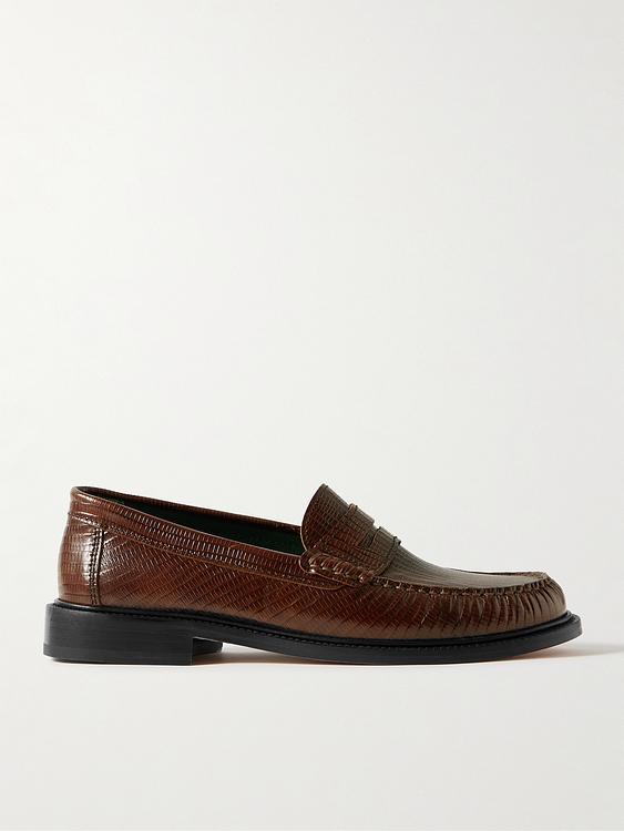 Dark brown loafers from VINNY's