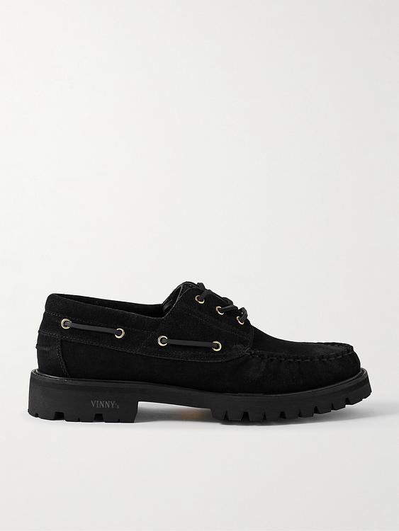 Black derby shoes from VINNY's