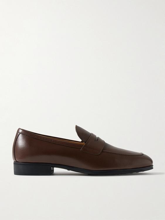 Dark brown loafers from Tod's