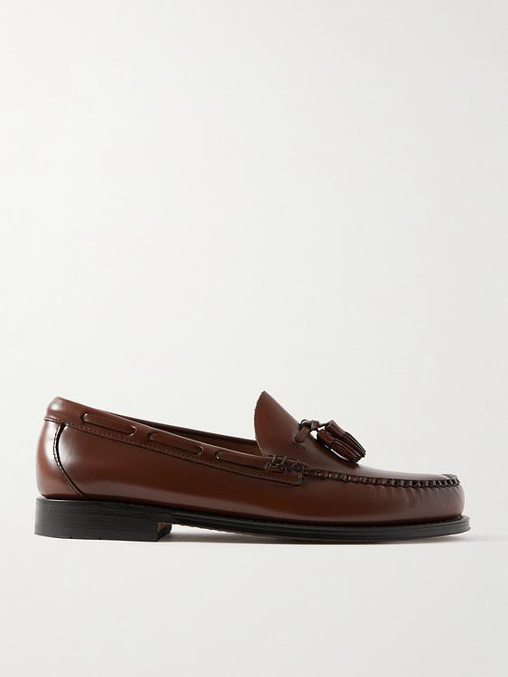 Dark brown loafers from G.H. Bass & Co.