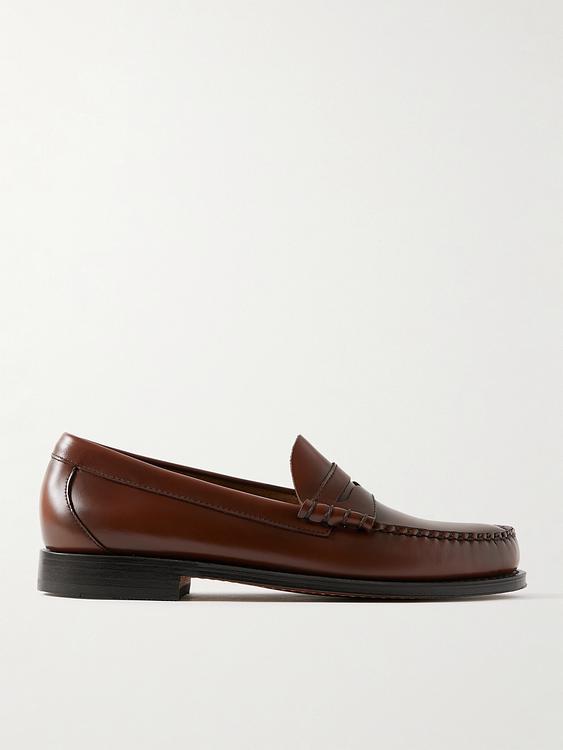 Dark brown loafers from G.H. Bass & Co.