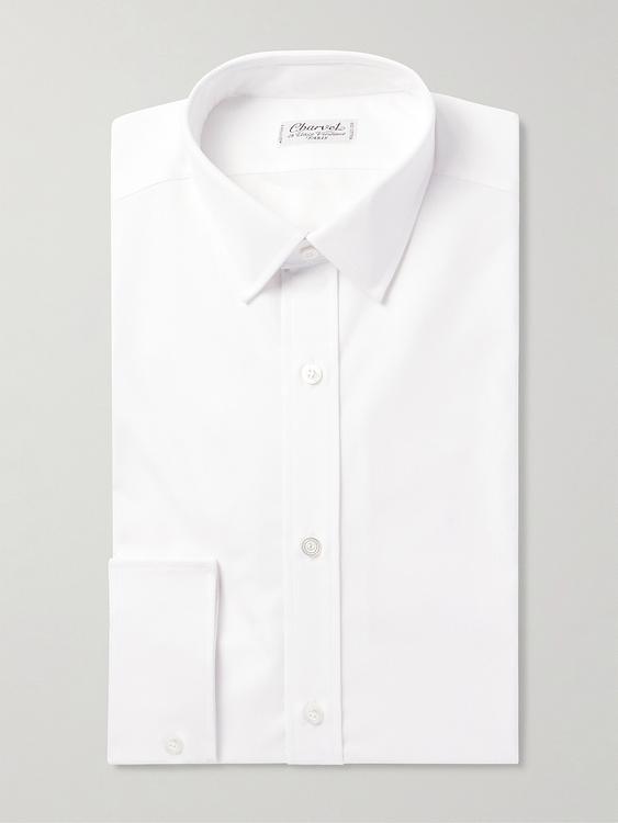 White business shirt from Charvet