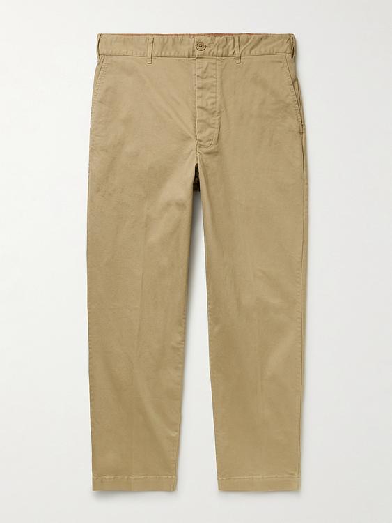 Taupe chinos from Alex Mill