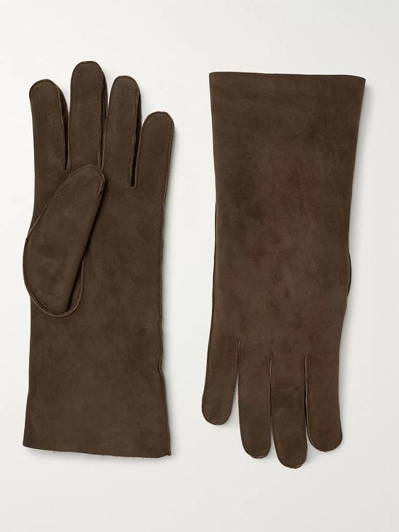 Dark brown gloves from Anderson & Sheppard