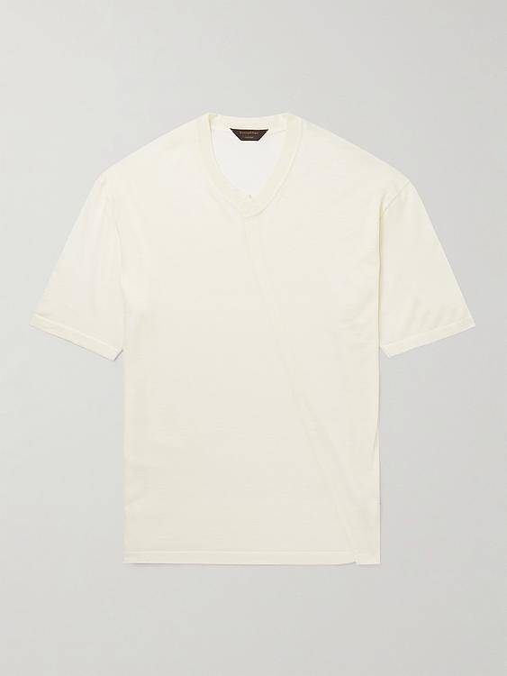 White t-shirt from Zegna