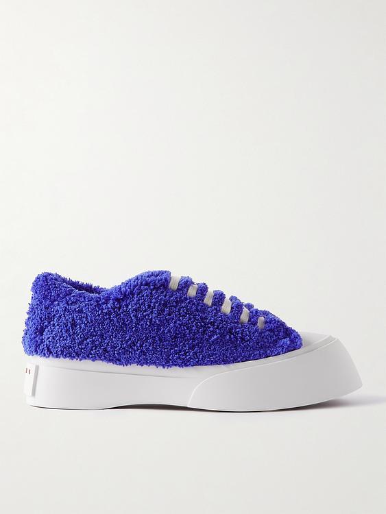 Dark blue sneakers from Marni