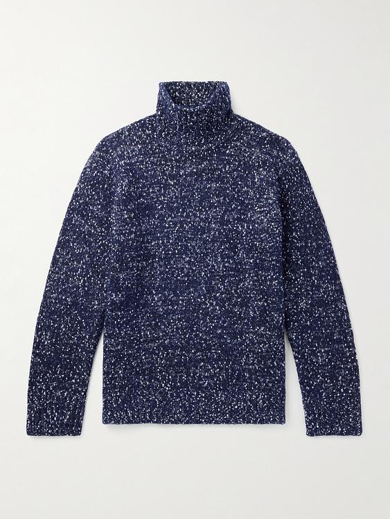 Dark blue turtleneck from NN07