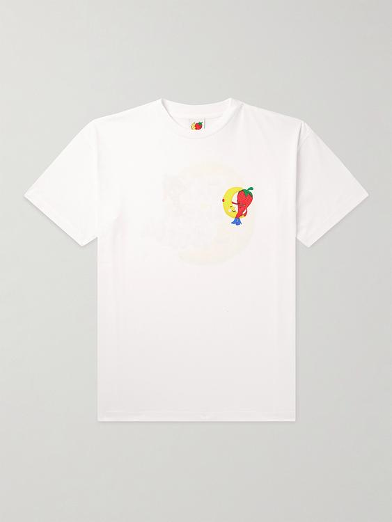 White t-shirt from Sky High Farm