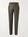 Dark green suit trousers from Tom Ford