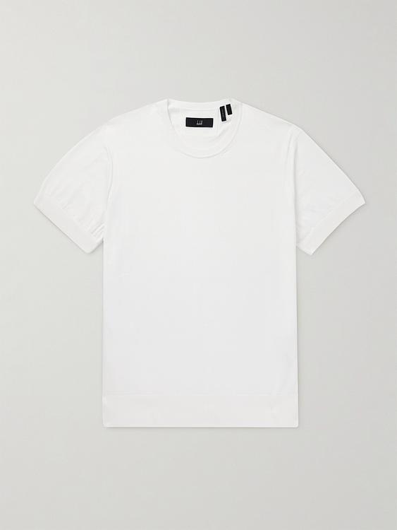 White t-shirt from Dunhill