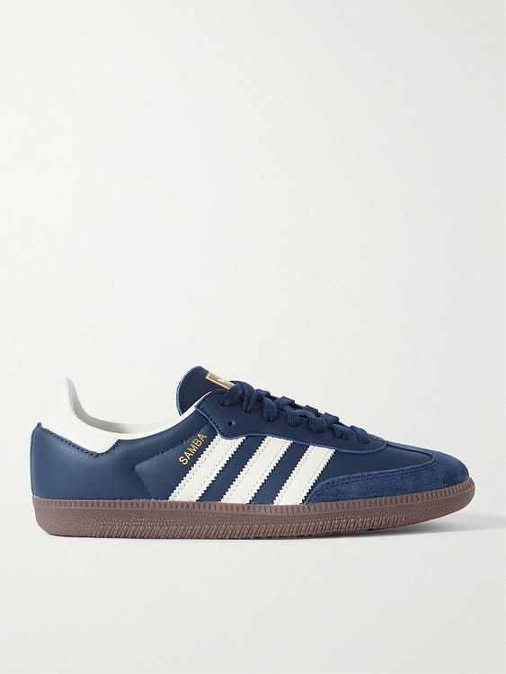 Print dark blue sneakers from Adidas Originals