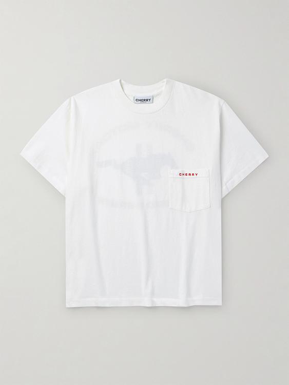 White t-shirt from Cherry Los Angeles