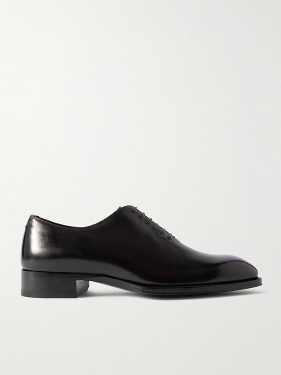 Black oxford shoes from Tom Ford