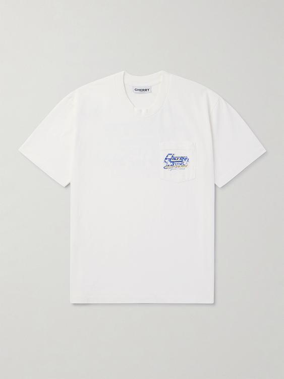 White t-shirt from Cherry Los Angeles