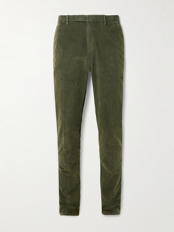 Dark green suit trousers from Boglioli
