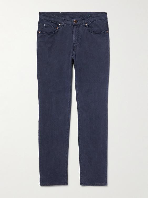 Dark grey chinos from Boglioli