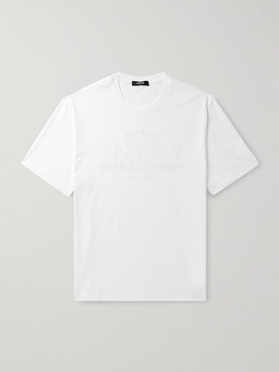 White t-shirt from Versace