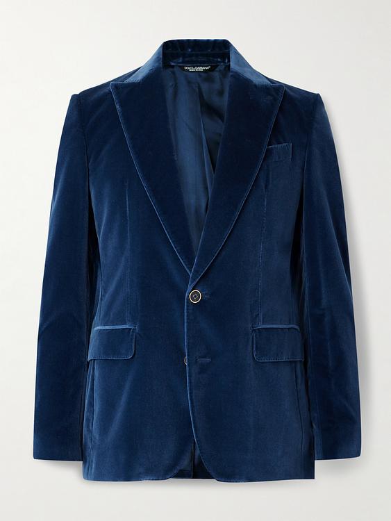 Dark blue blazer from Dolce&Gabbana
