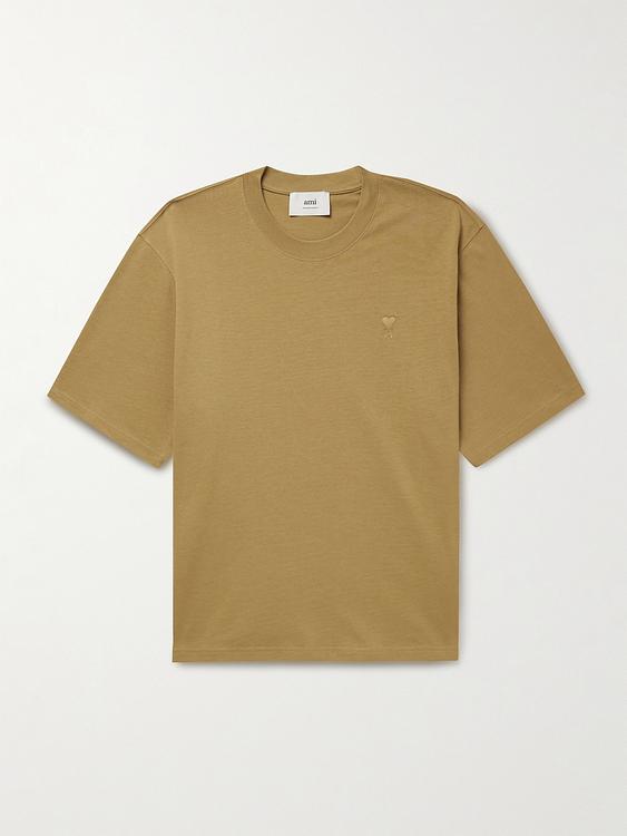 Khaki t-shirt from Ami Paris
