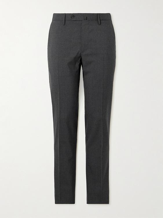 Dark grey chinos from Incotex