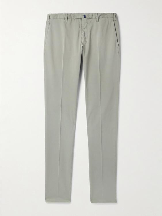 Grey formal trousers from Incotex