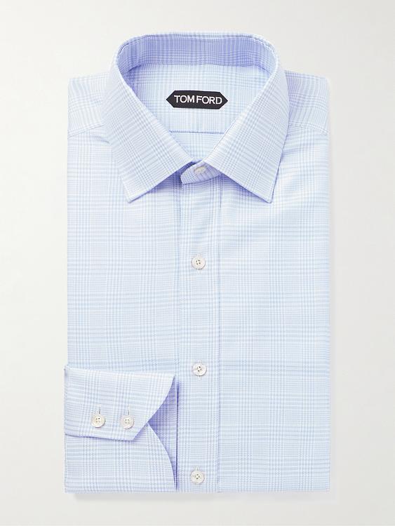 Light blue business shirt from Tom Ford