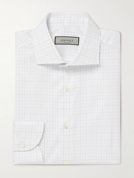 White business shirt from Canali