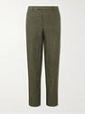 Dark green suit trousers from Mr P.