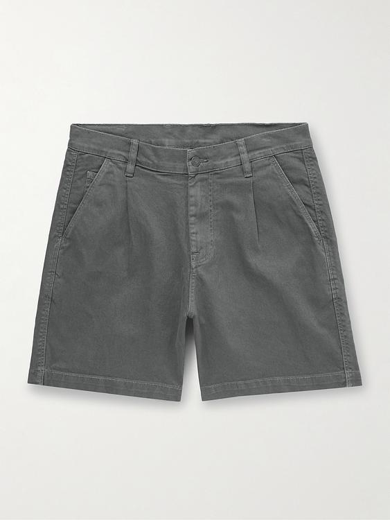Dark grey chino shorts from Corridor