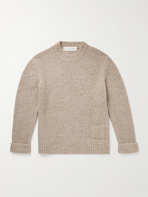 Beige cashmere sweater from God's True Cashmere