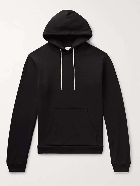 Black hooded sweatshirt from John Elliott