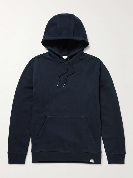 Black hooded sweatshirt from Norse Projects