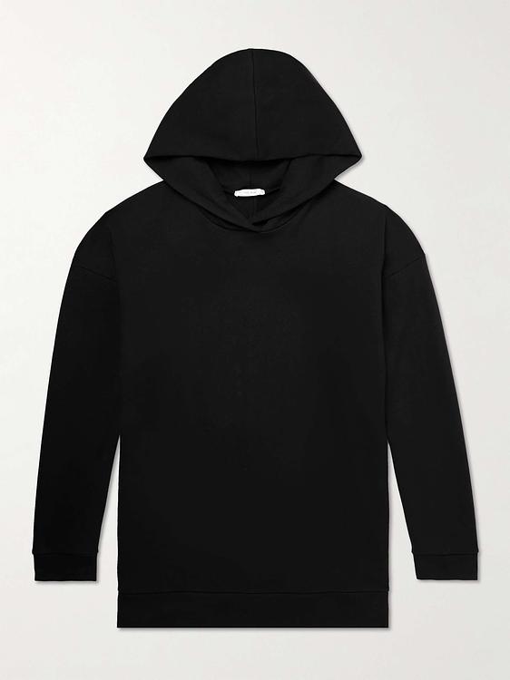 Black hooded sweatshirt from The Row