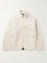 White fleece jacket from Danton