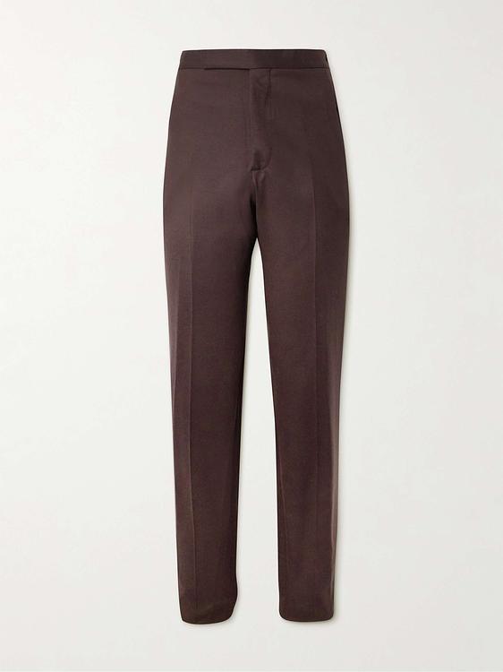 Dark brown formal trousers from Gabriela Hearst