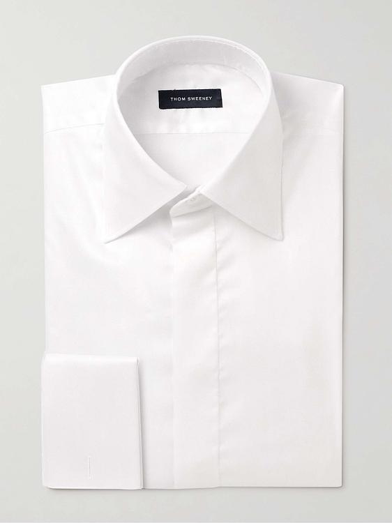 White business shirt from Thom Sweeney