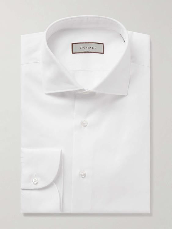 White business shirt from Canali