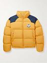 Orange down jacket from Moncler Genius