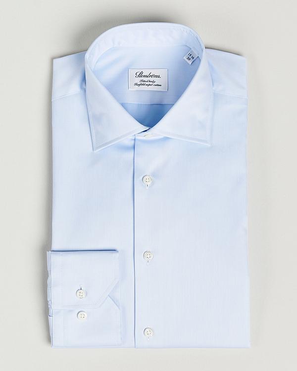 Light blue business shirt from Stenströms