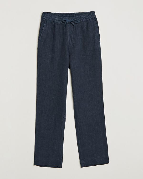 Dark grey linen trousers from A Day's March