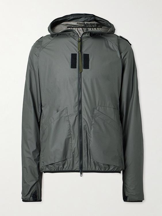 Dark grey casual jacket from Acronym