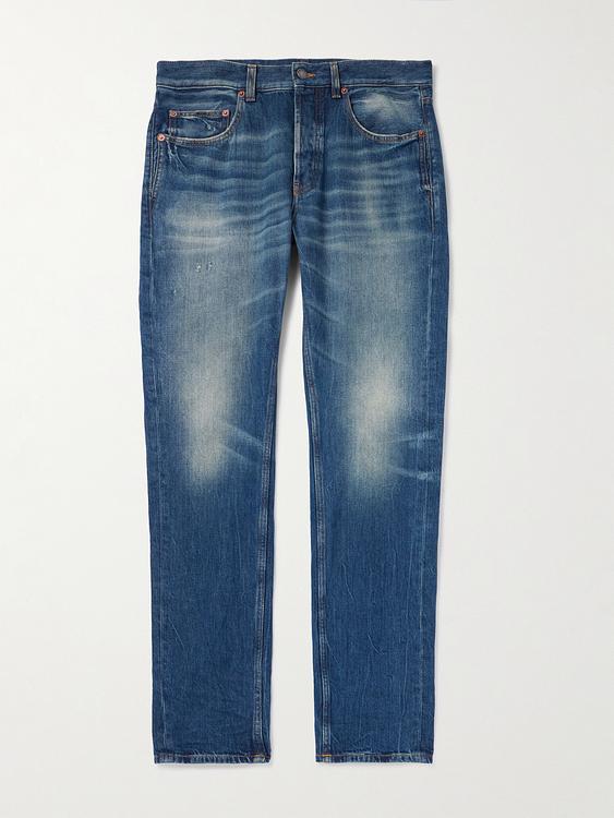 Dark blue jeans from Saint Laurent