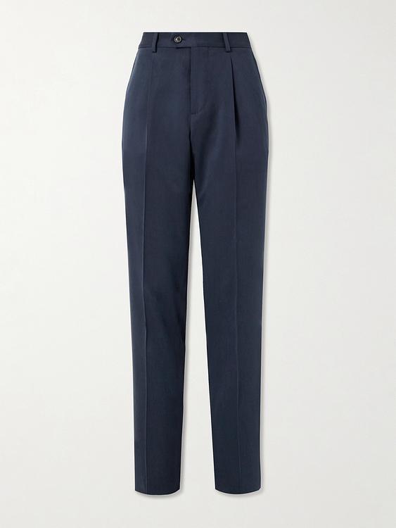 Dark grey suit trousers from Brunello Cucinelli