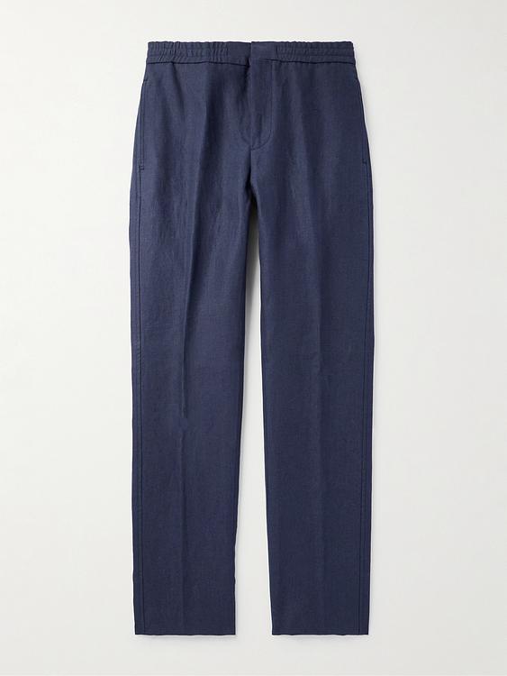 Dark blue chinos from Loro Piana