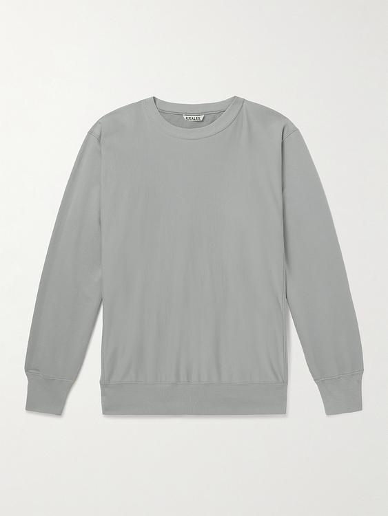Grey sweatshirt from Auralee